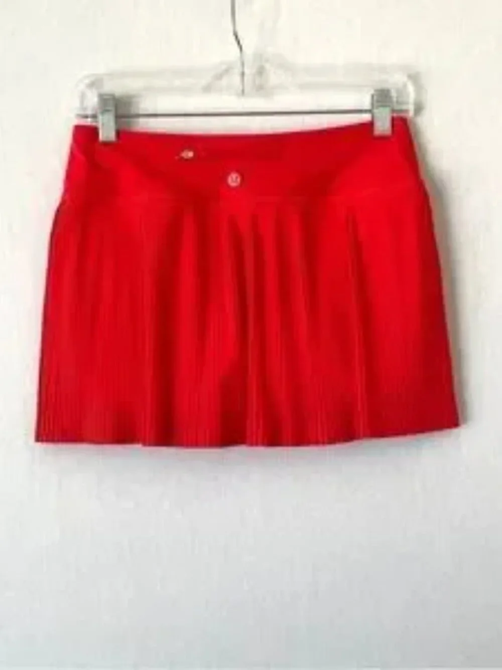 Lululemon Pleat to Street Mid-Rise Skirt in Hot Heat - Picture 3 of 7